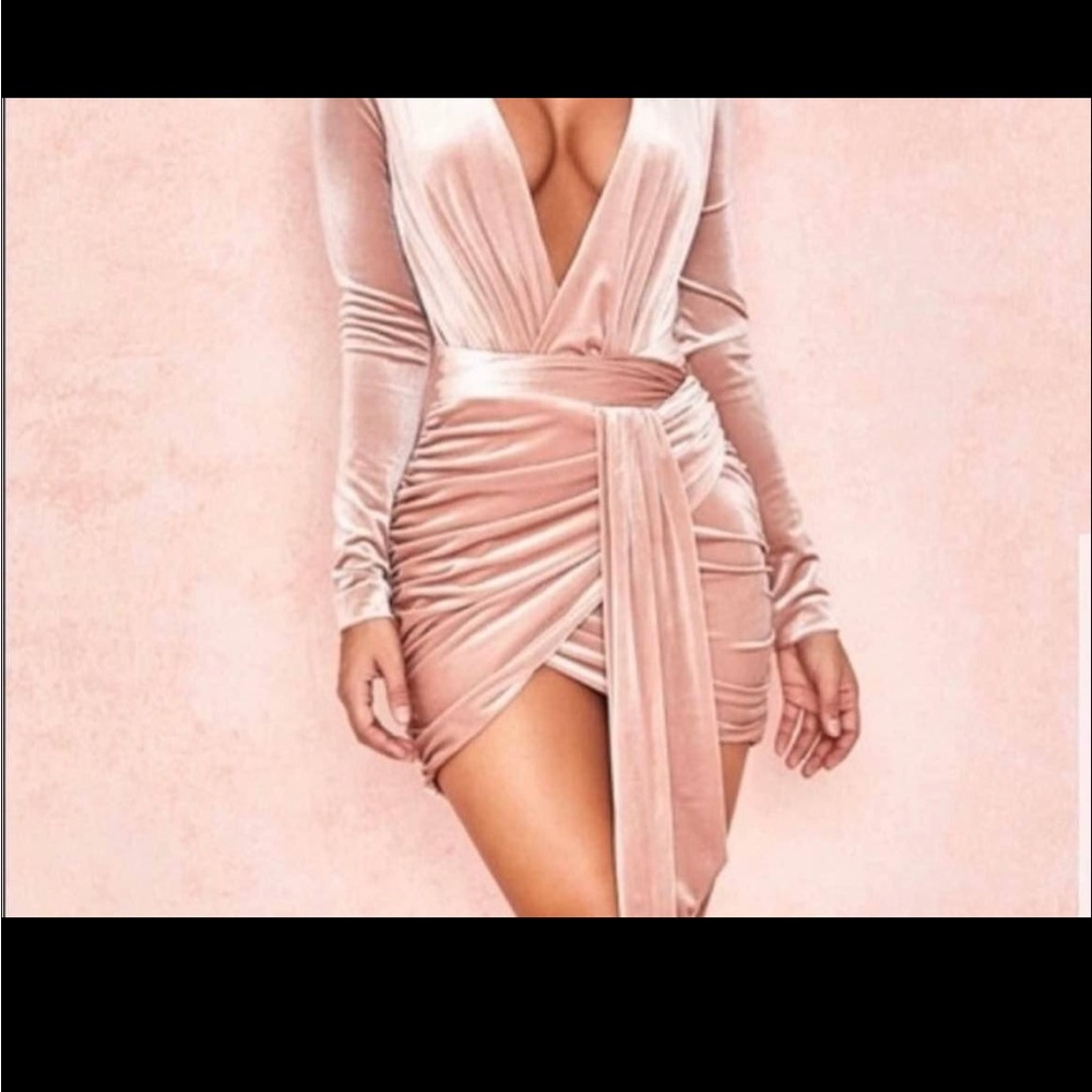 HOUSE OF CB in velvet